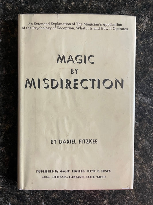 Magic by Misdirection - Dariel Fitzkee