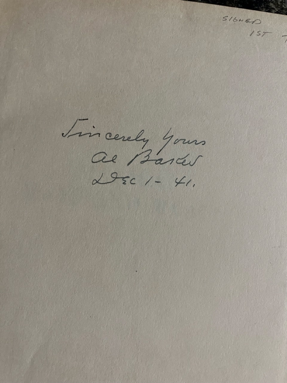 Al Baker's Magical Ways and Means - SIGNED