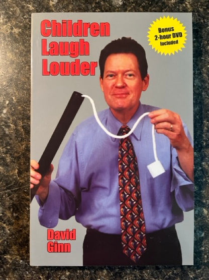 Children Laugh Louder (Book only) - David Ginn - SIGNED