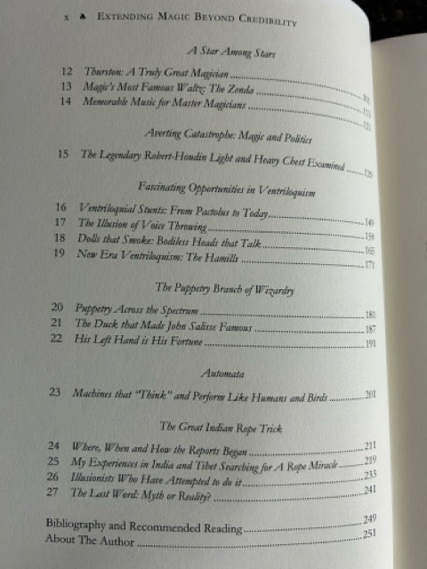 Extending Magic Beyond Credibility - John Booth