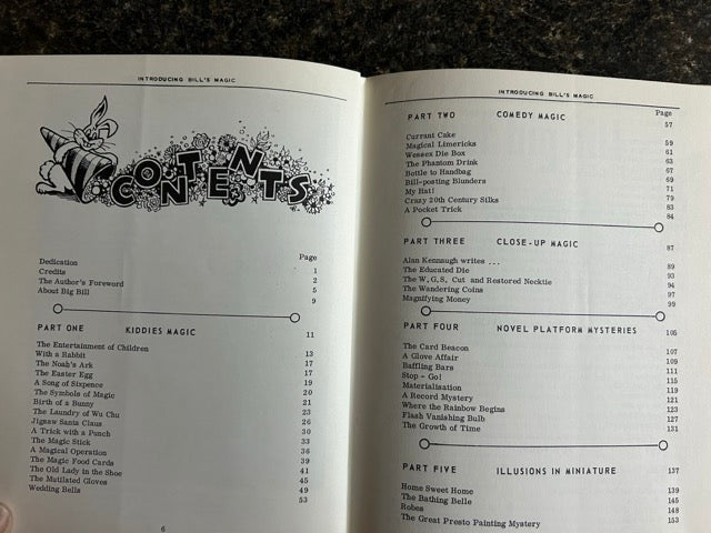 Introducing Bill's Magic - W.G. Stickland