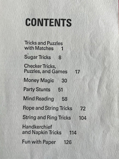 A Beginner's Book of Magic - Francis J. Rigney