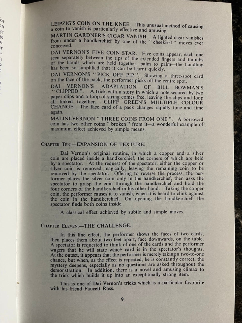 The Dai Vernon Book of Magic - Lewis Ganson