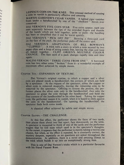 The Dai Vernon Book of Magic - Lewis Ganson