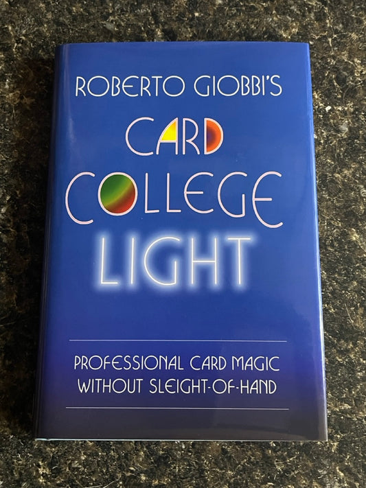 Card College LIGHT - Roberto Giobbi (NEW copy)