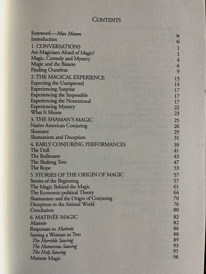 Magic And Meaning - Eugene Burger & Robert E. Neale - 1st Edition