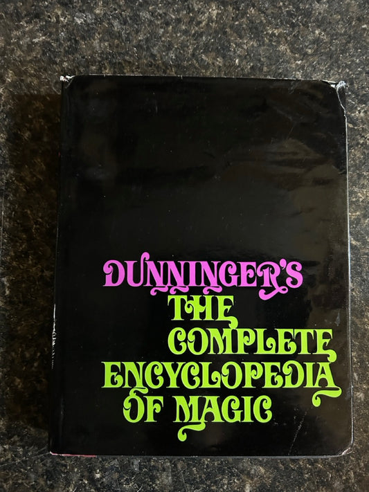 Dunninger's Complete Encyclopedia of Magic - SIGNED?