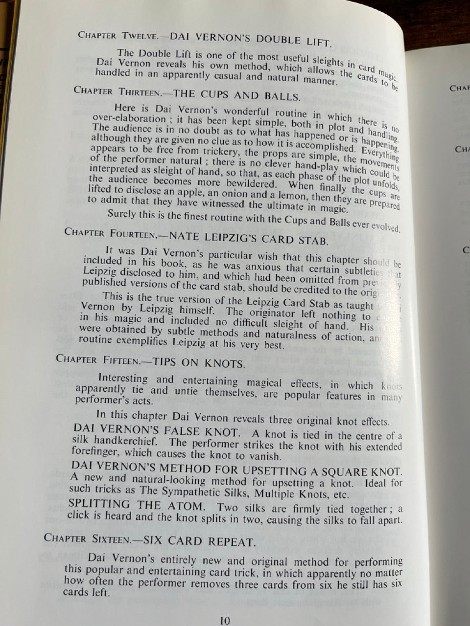 The Dai Vernon Book of Magic - Lewis Ganson (L&L Published)