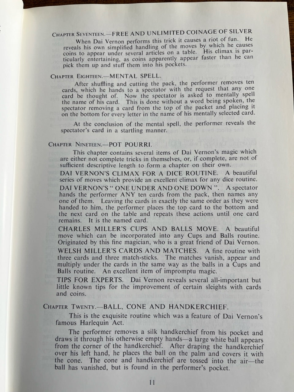 The Dai Vernon Book of Magic - Lewis Ganson (L&L Published)