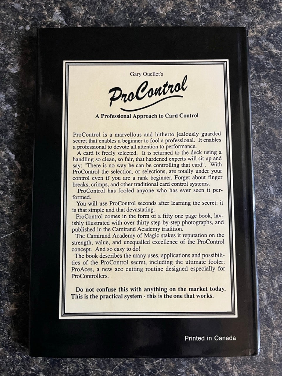 ProControl - Gary Ouellet