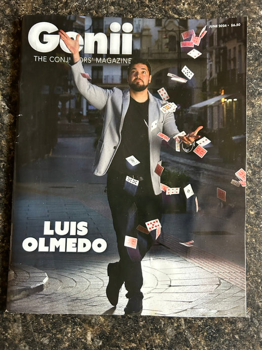 Genii Magazine June 2024 - Luis Olmedo cover
