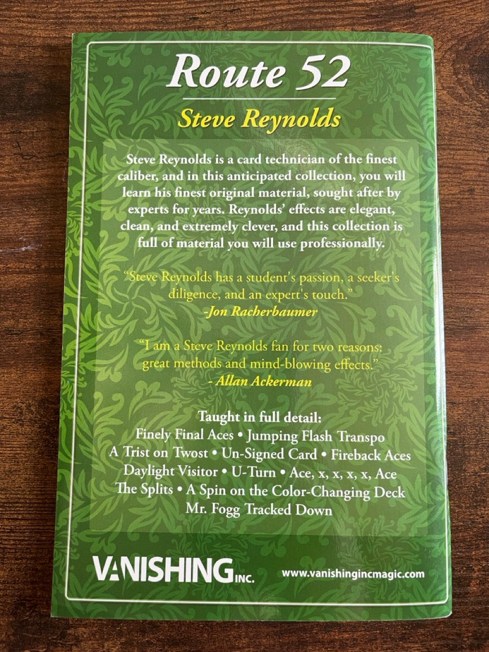 Route 52 - Steve Reynolds