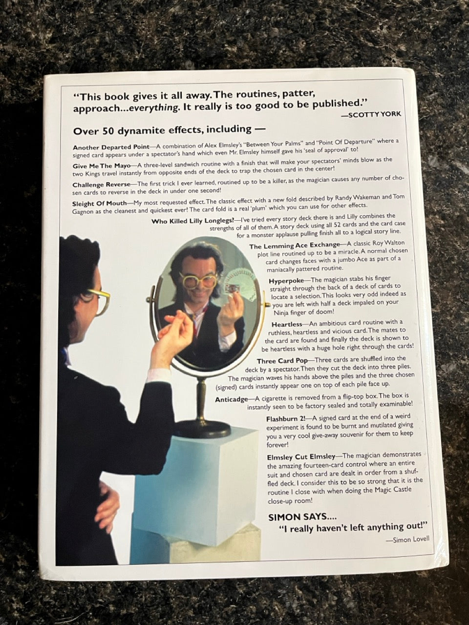 Simon Says: The Close-Up Magic of Simon Lovell (LIKE NEW)