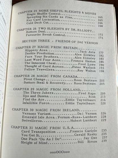 Dai Vernon's Ultimate Secrets of Card Magic - Lewis Ganson (Supreme Magic edition)