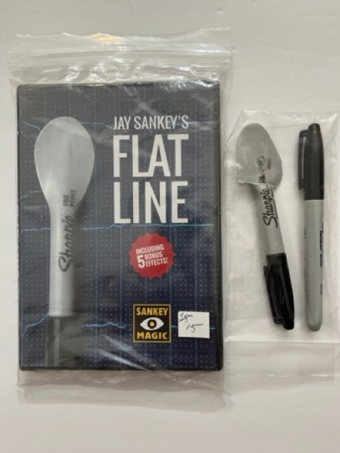 Flat Line - Jay Sankey - DVD & Props
