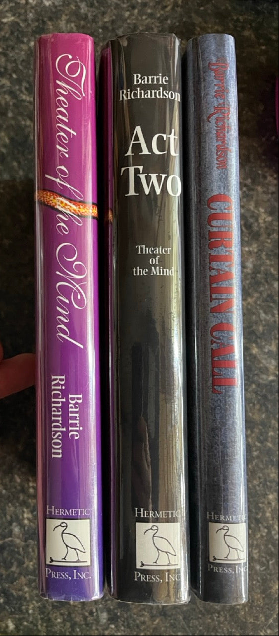 Theatre of The Mind (Vols. 1, 2 & 3) - Barrie Richardson (All 1st editions)