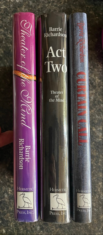 Theatre of The Mind (Vols. 1, 2 & 3) - Barrie Richardson (All 1st editions)