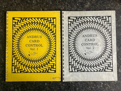 Andrus Card Control, Vols. 1 & 2 - Jerry Andrus - SIGNED & NUMBRED (#1107)