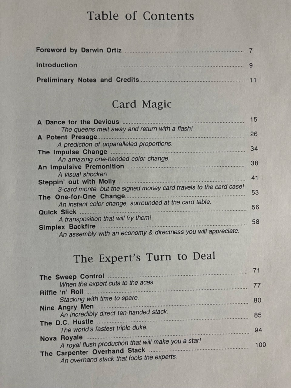 The Expert's Portfolio #1 - Jack Carpenter