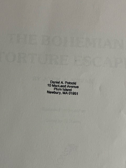 The Art of Escape Vol.5: The Bohemian Torture Escape - John Novak