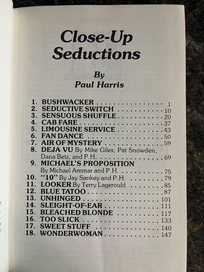Close-Up Seductions - Paul Harris (used)