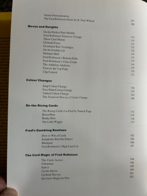 The Magic of Fred Robinson - Peter Duffie