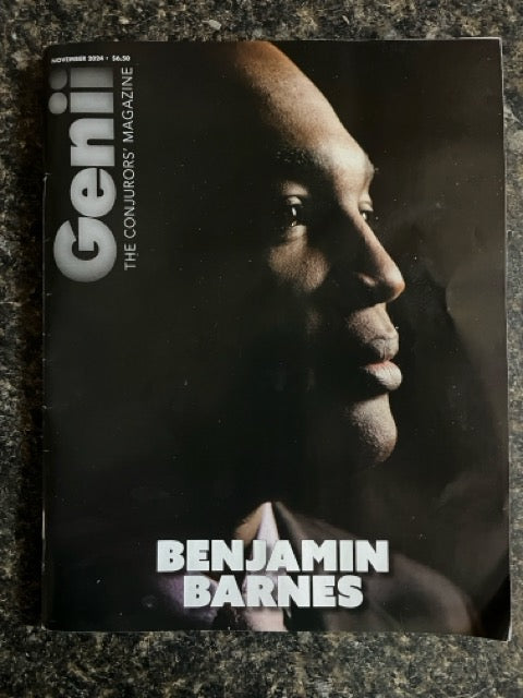 Genii Magazine November 2024 (Benjamin Barnes)