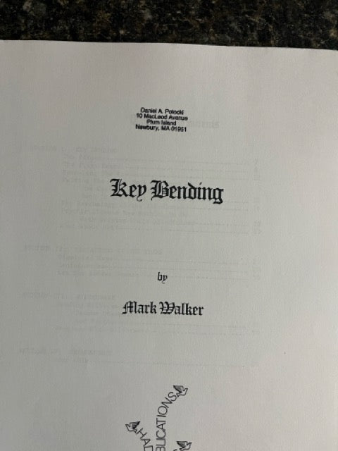 Key Bending - Mark Walker