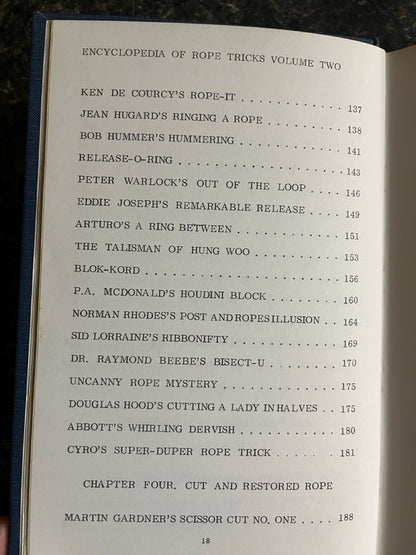 Abbott's Encyclopedia of Rope Tricks Vol.2 - Stewart James