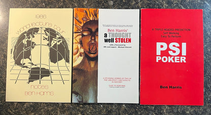3 Ben Harris Booklets