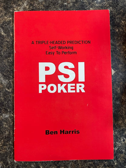 3 Ben Harris Booklets