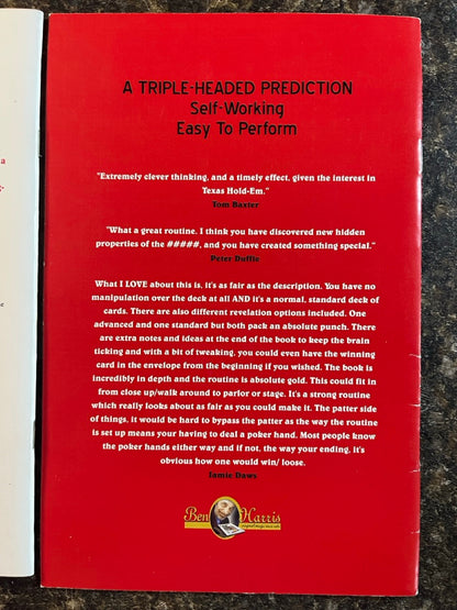 3 Ben Harris Booklets