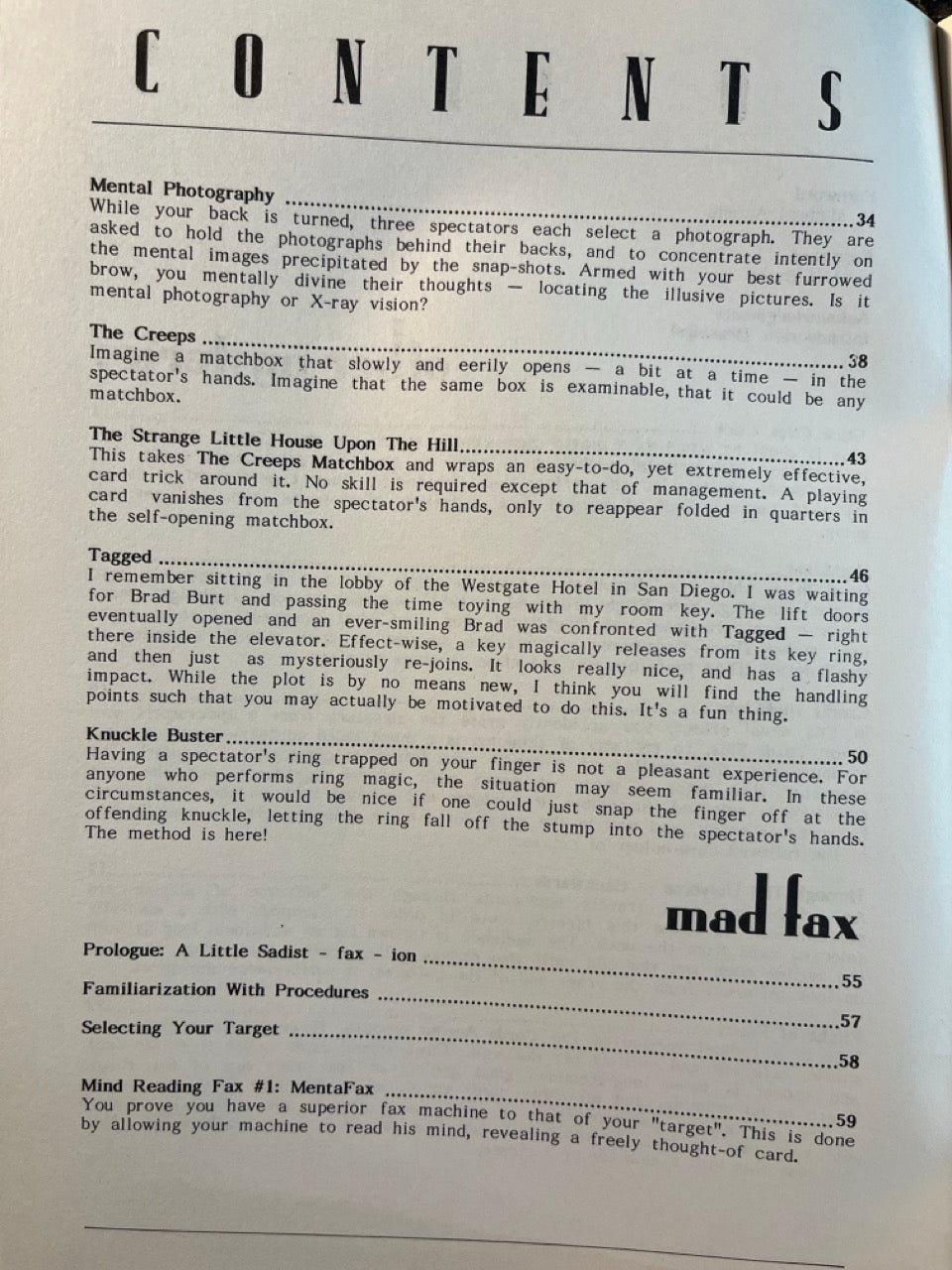 Mad Fax and Other Mysteries - Ben Harris