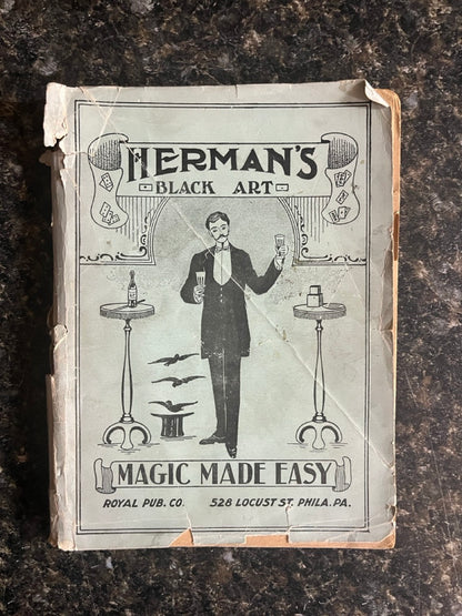 Herman's Black Art: Magic Made Easy - Royal Publishing Co.