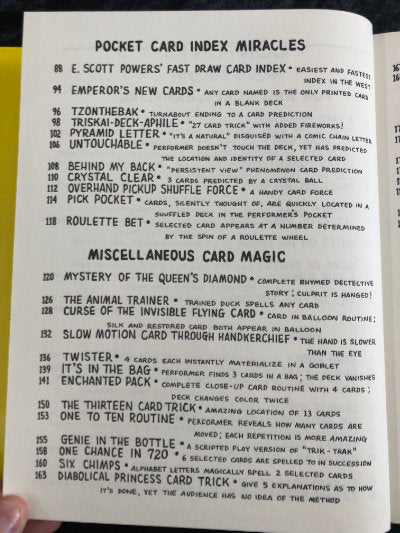 Bob Wagner's Master Notebook of Magic - R.A. Wagner