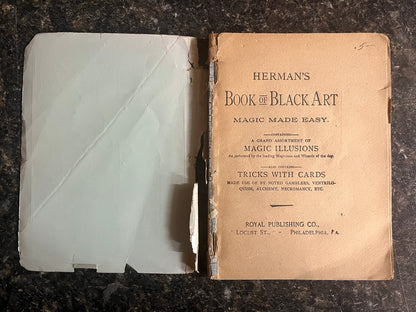 Herman's Black Art: Magic Made Easy - Royal Publishing Co.