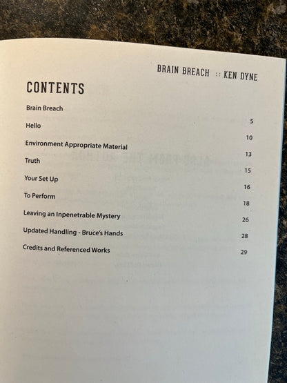 Brain Breach - Ken Dyne