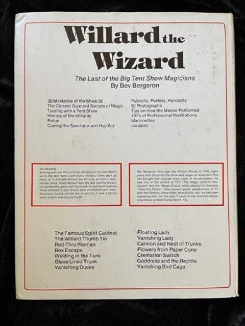 Willard The Wizard - Bev Bergeron
