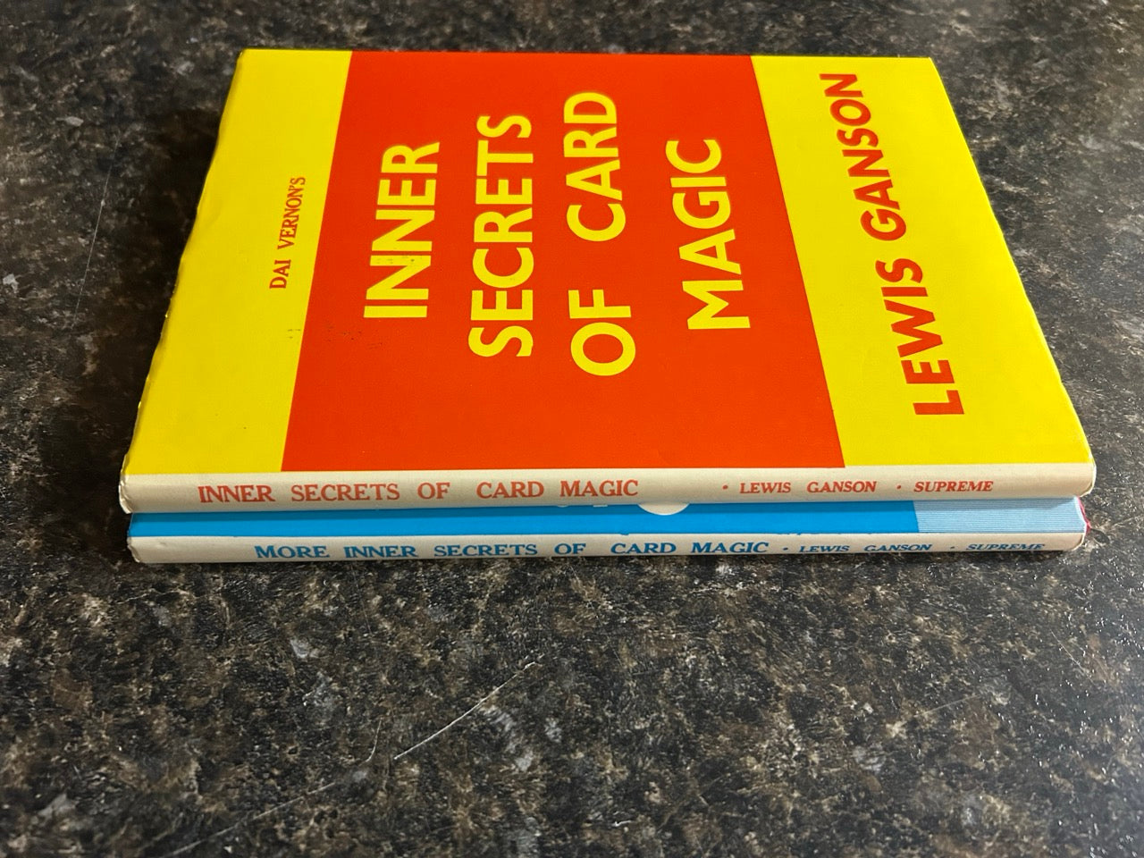 Dai Vernon's Inner Secrets of Card Magic (2 Book Set)- Lewis Ganson