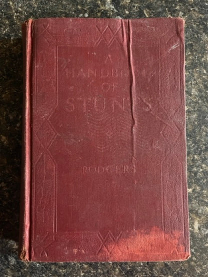 A Handbook of Stunts - Martin Rodgers (1933 ed.)