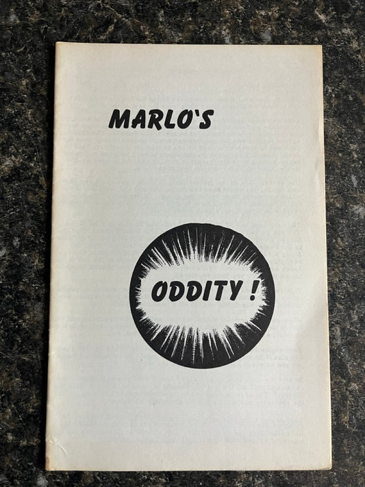 Marlo's Oddity!
