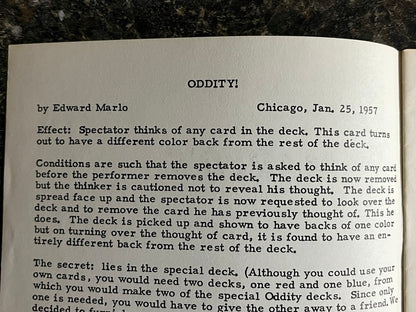 Marlo's Oddity!