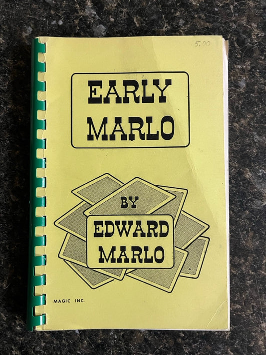 Early Marlo - Edward Marlo