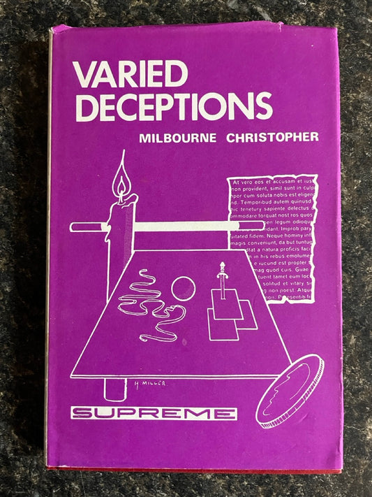 Varied Deceptions - Milbourne Christopher