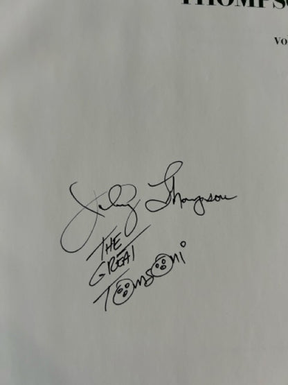 The Magic of Johnny Thompson (2 Volume Set) - FIRST EDITION, SIGNED