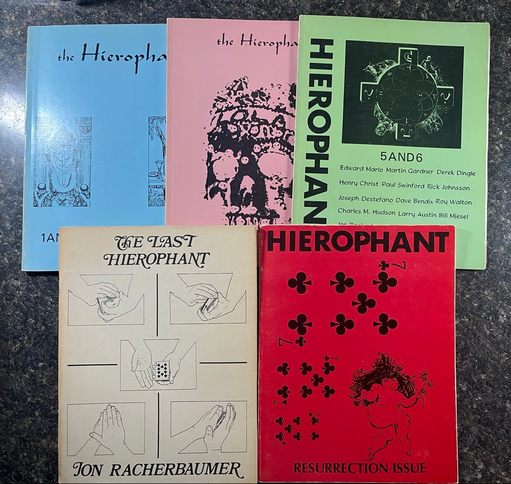 The Hierophant, Vols. 1-6, The Last Hierophant, Resurrection Issue - Jon Racherbaumer