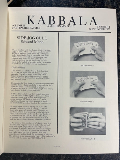Kabbala (Vols. 1 & 2) - Jon Racherbaumer