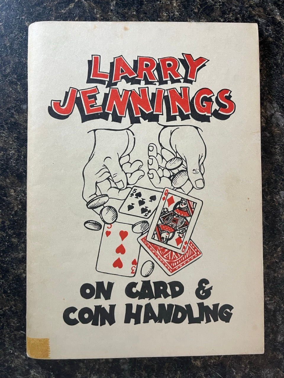 Larry Jennings on Card & Coin Handling - Larry Jennings (paperback)