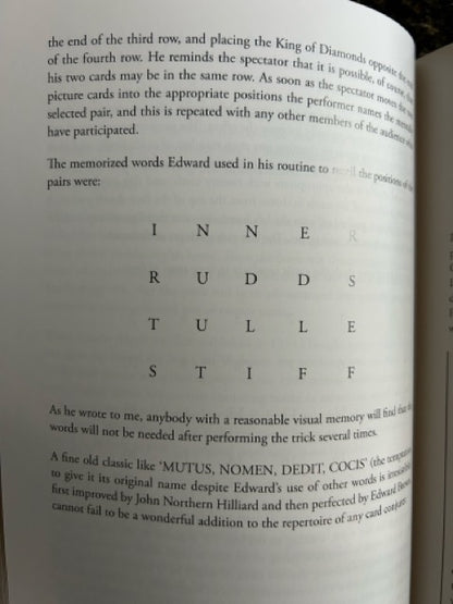 The Card Magic of Edward G. Brown - Trevor H. Hall/Andi Gladwin