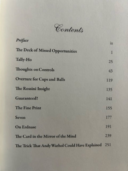 Confidences - Roberto Giobbi